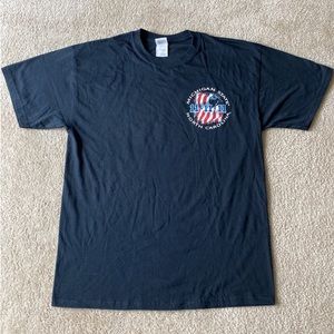 Vintage UNC Michigan State 11-11-11 “Showdown On The Carrier” T Shirt Sz L